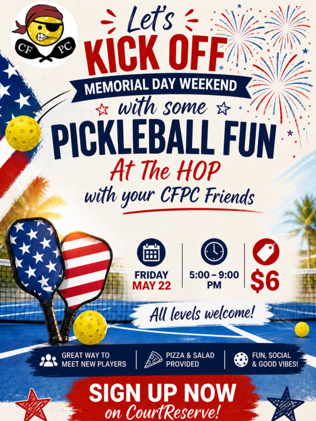 Memorial Day Weekend at The HOP – May 22